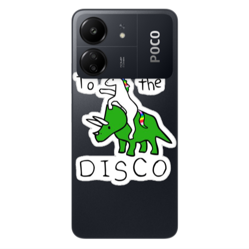 Xiaomi Poco C65 To the disco Transparent Silicone TPU Θήκη