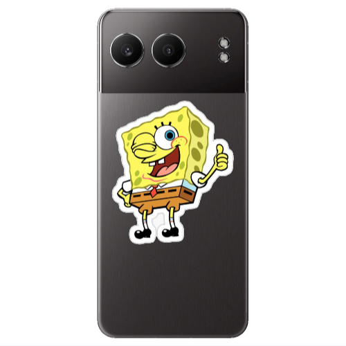 Oneplus Nord 4 spongebob2 Transparent Silicone TPU Θήκη