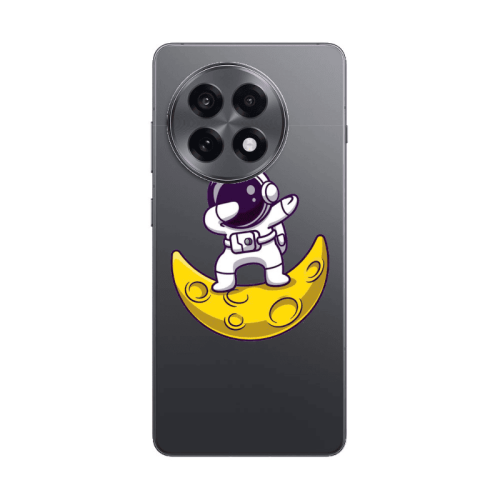 Oneplus 13 5G Astronaut on the moon Transparent Silicone TPU Θήκη
