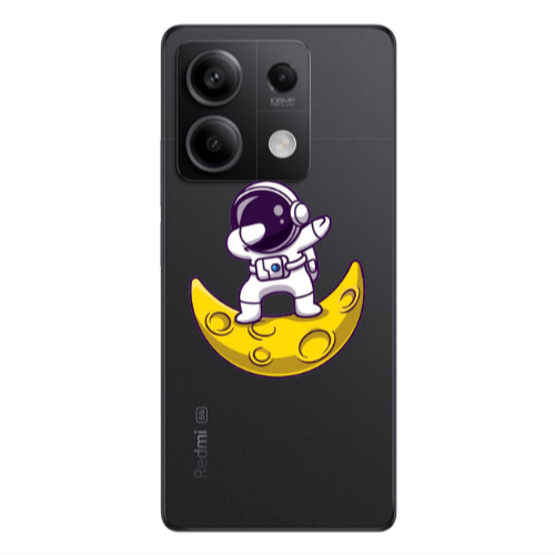 Xiaomi Redmi Note 13Pro 5G Astronaut on the moon Transparent Silicone TPU Θήκη