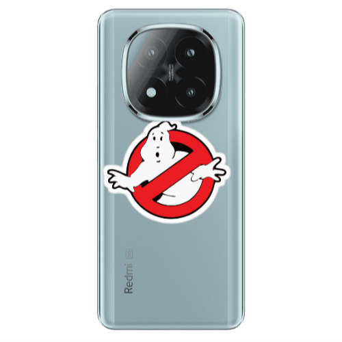 Xiaomi Redmi Note 14 Pro + 5g ghosts cant enter Transparent Silicone TPU Θήκη