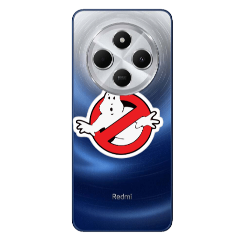 Xiaomi Redmi 14c ghosts cant enter Transparent Silicone TPU Θήκη