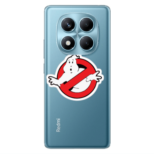 Xiaomi Redmi Note 14 Pro ghosts cant enter Transparent Silicone TPU Θήκη