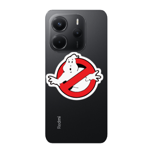 Xiaomi Redmi Note 14 ghosts cant enter Transparent Silicone TPU Θήκη