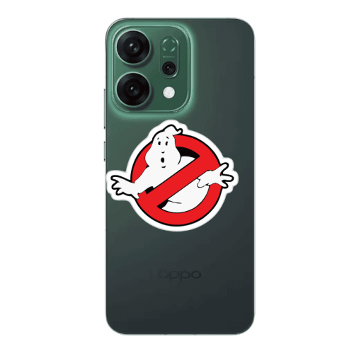 Oppo RENO 14 ghosts cant enter Transparent Silicone TPU Θήκη