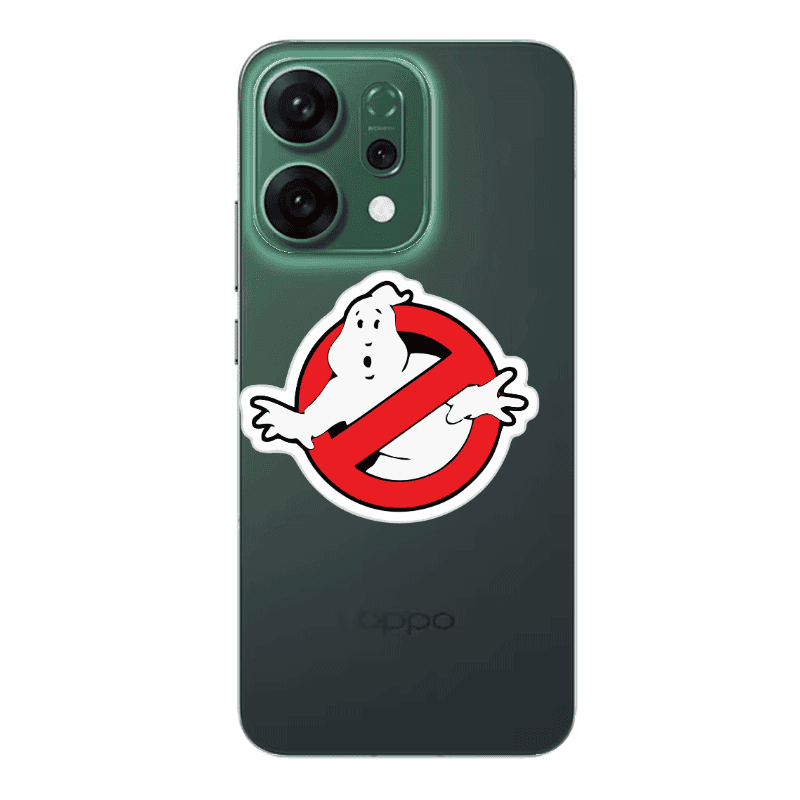 Oppo RENO 14 ghosts cant enter Transparent Silicone TPU Θήκη