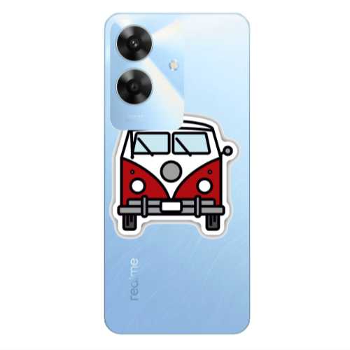 Realme Note 60 Minibus Transparent Silicone TPU Θήκη