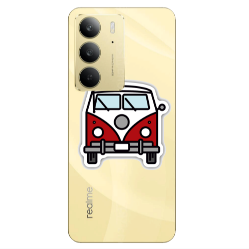 Realme C 75 Minibus Transparent Silicone TPU Θήκη