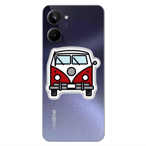 Realme 10 Minibus Transparent Silicone TPU Θήκη