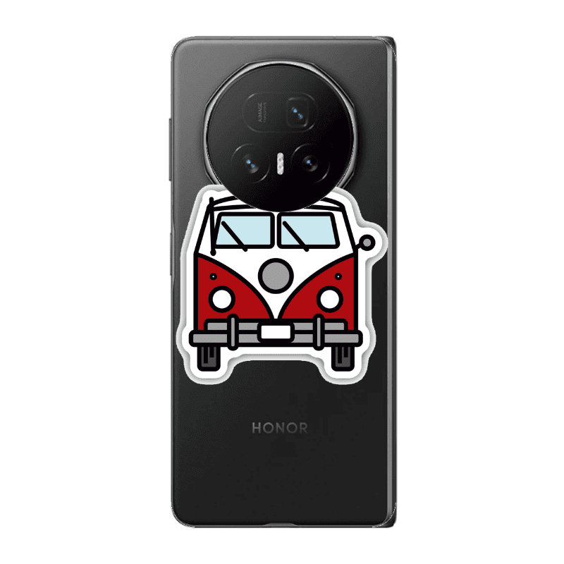 Honor Magic V5 Minibus Transparent Silicone TPU Θήκη