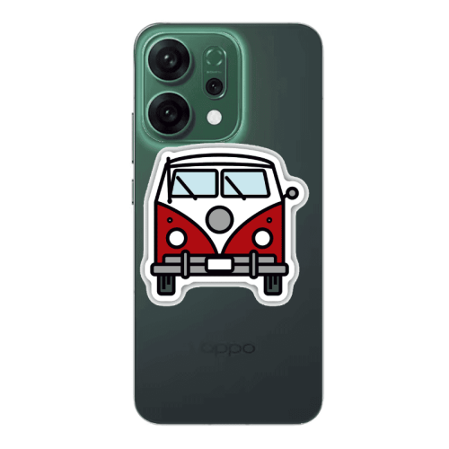 Oppo RENO 14 Minibus Transparent Silicone TPU Θήκη