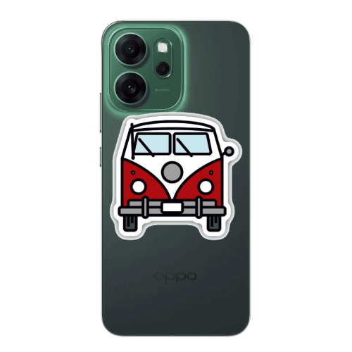 Oppo 14 F Minibus Transparent Silicone TPU Θήκη
