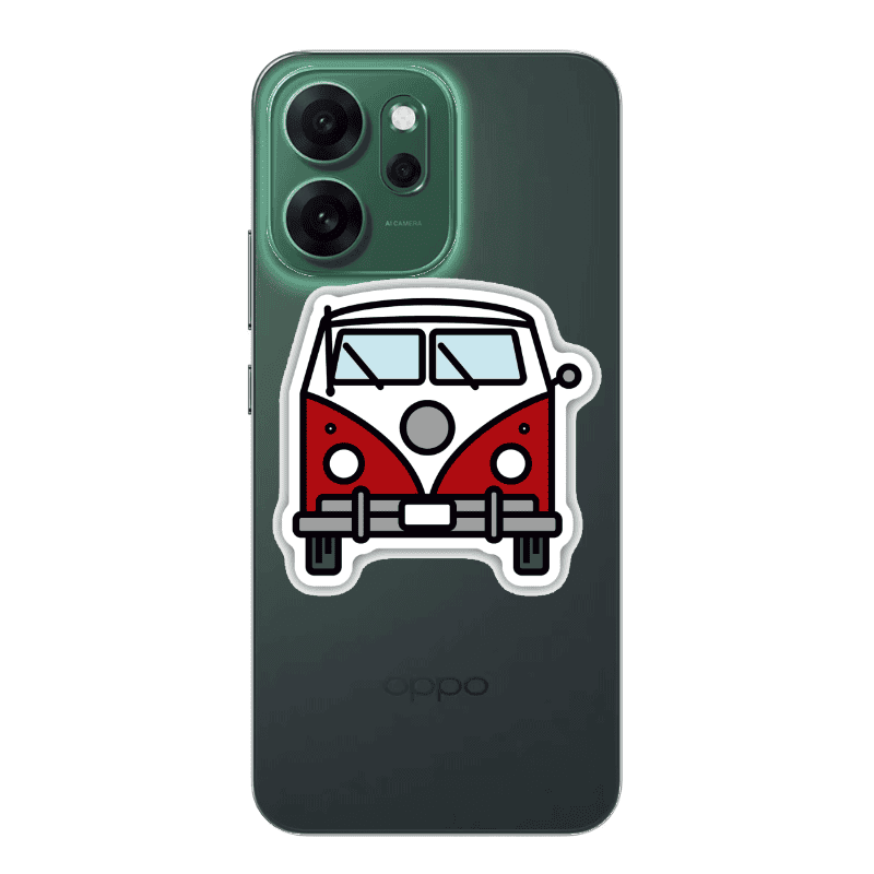 Oppo 14 F Minibus Transparent Silicone TPU Θήκη