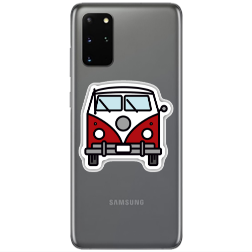 Samsung S20 Plus Minibus Transparent Silicone TPU Θήκη