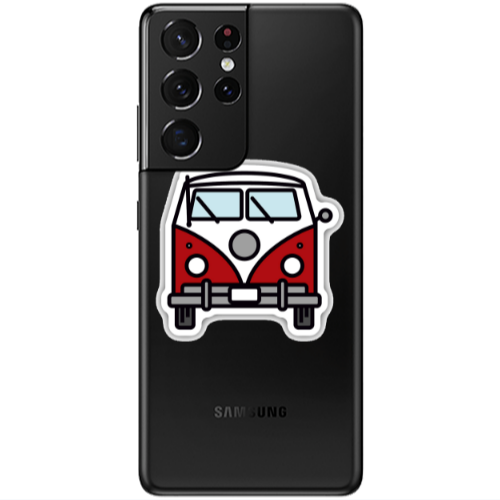 Samsung S21 Ultra Minibus Transparent Silicone TPU Θήκη