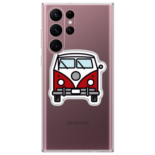Samsung S22 Ultra Minibus Transparent Silicone TPU Θήκη