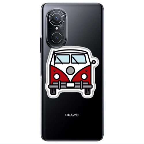 Huawei Nova 9 SE Minibus Transparent Silicone TPU Θήκη