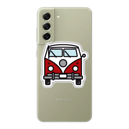 Samsung S21 PLUS Minibus Transparent Silicone TPU Θήκη