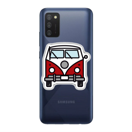 Samsung A03S Minibus Transparent Silicone TPU Θήκη