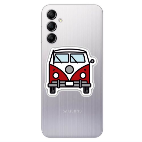 Samsung A24 Minibus Transparent Silicone TPU Θήκη