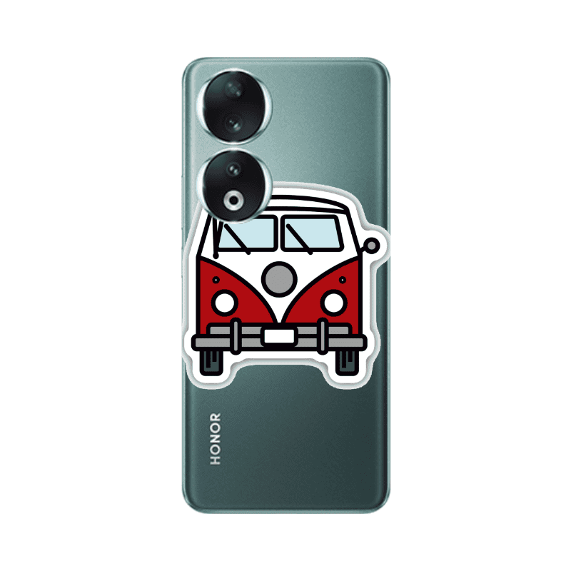 Honor 90 5G Minibus Transparent Silicone TPU Θήκη