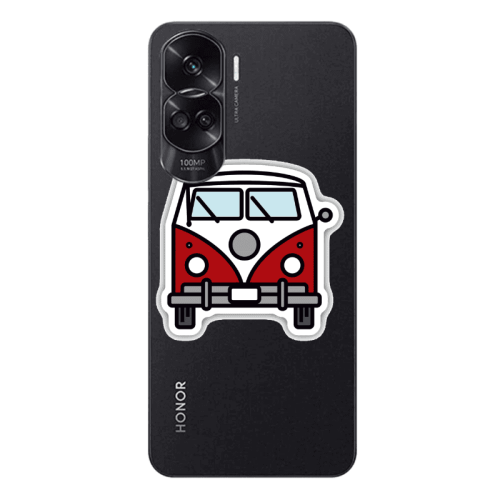 Honor 90 Lite 5G Minibus Transparent Silicone TPU Θήκη