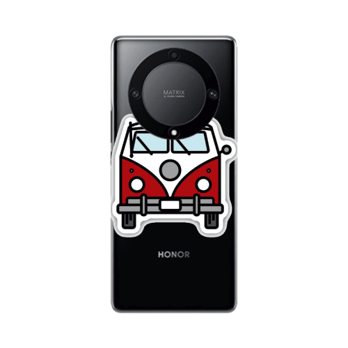 Honor Magic5 Lite 5G Minibus Transparent Silicone TPU Θήκη