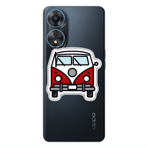 Oppo A 98 Minibus Transparent Silicone TPU Θήκη