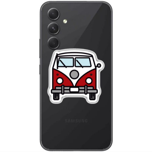 Samsung Galaxy A25 Minibus Transparent Silicone TPU Θήκη