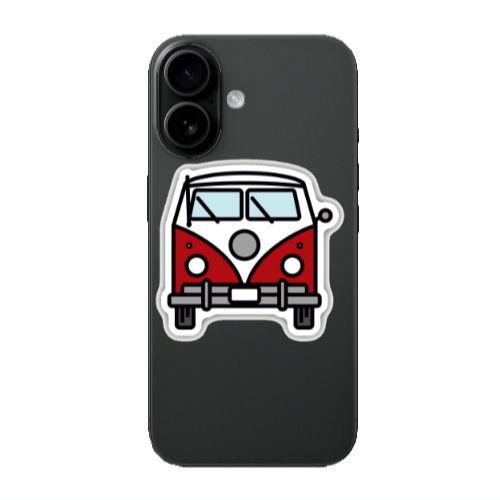 Apple Iphone 16 Minibus Transparent Silicone TPU Θήκη