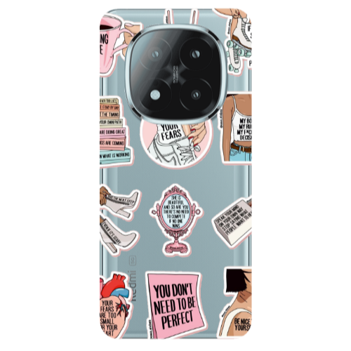 Xiaomi Redmi Note 14 Pro + 5g Everything will be okay Transparent Silicone TPU Θήκη