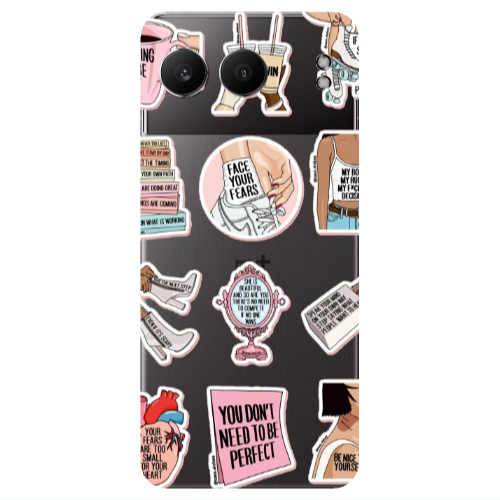 Oneplus Nord 4 Everything will be okay Transparent Silicone TPU Θήκη