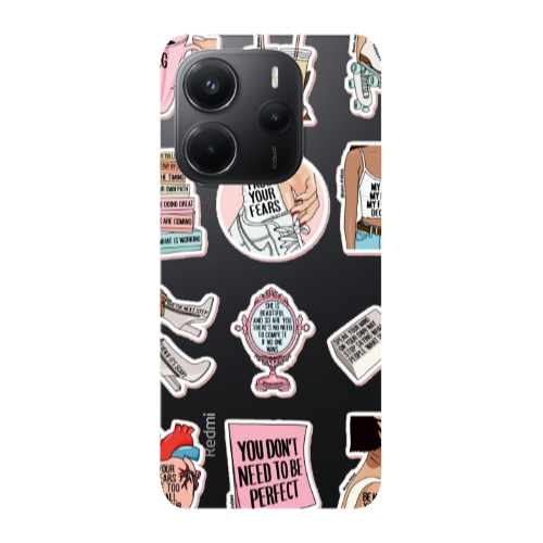 Xiaomi Redmi Note 14 Everything will be okay Transparent Silicone TPU Θήκη