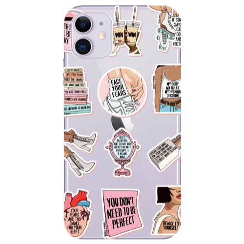 Apple iPhone 11  Everything will be okay Transparent Silicone TPU Θήκη