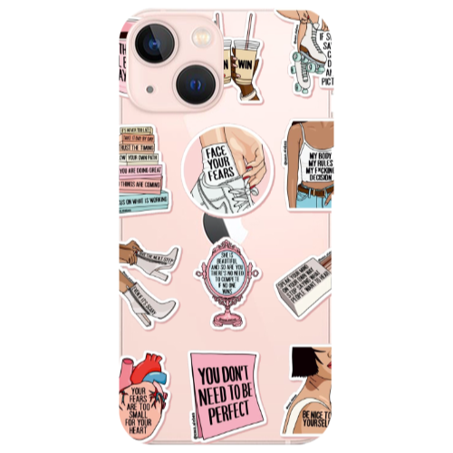 Apple iPhone 13 Everything will be okay Transparent Silicone TPU Θήκη