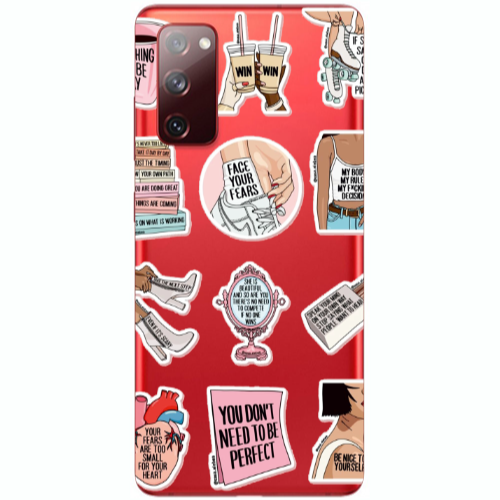 Samsung S20 FE Everything will be okay Transparent Silicone TPU Θήκη