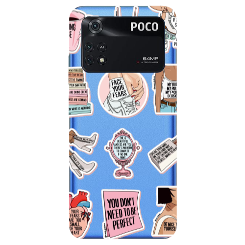 Xiaomi Poco M4 Pro 4G Everything will be okay Transparent Silicone TPU Θήκη