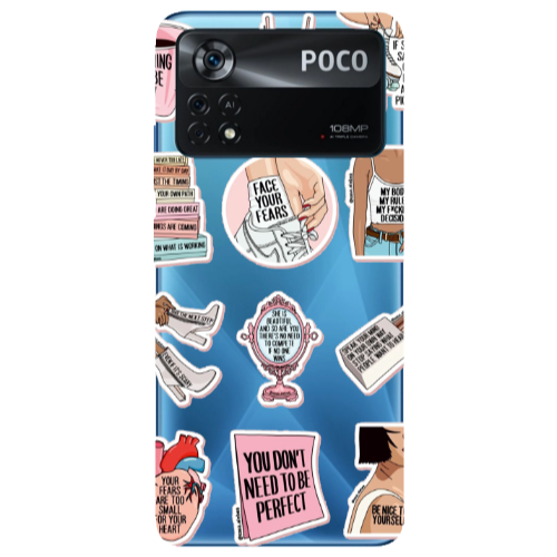 Xiaomi Poco X4 Pro Everything will be okay Transparent Silicone TPU Θήκη