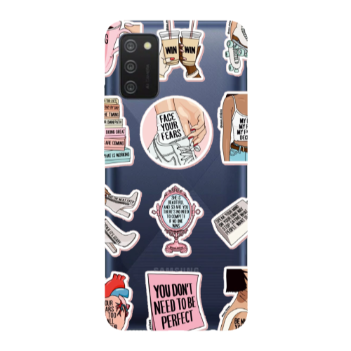 Samsung A03S Everything will be okay Transparent Silicone TPU Θήκη