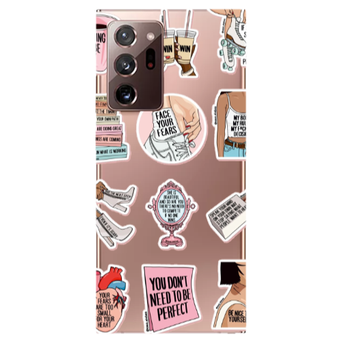 Samsung Note 20 Ultra Everything will be okay Transparent Silicone TPU Θήκη