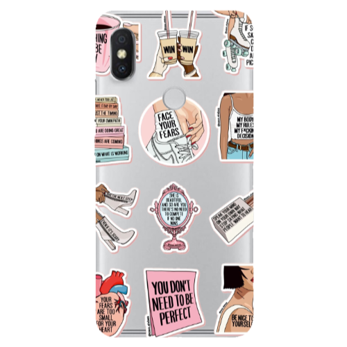 Xiaomi Redmi S2 Everything will be okay Transparent Silicone TPU Θήκη