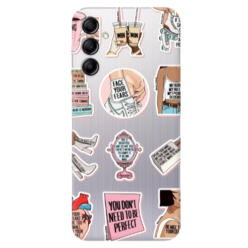 Samsung A24 Everything will be okay Transparent Silicone TPU Θήκη