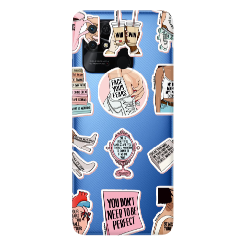 Xiaomi Poco C40 Everything will be okay Transparent Silicone TPU Θήκη