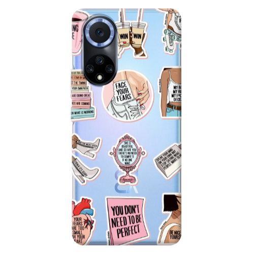 Huawei Nova 9 Everything will be okay Transparent Silicone TPU Θήκη