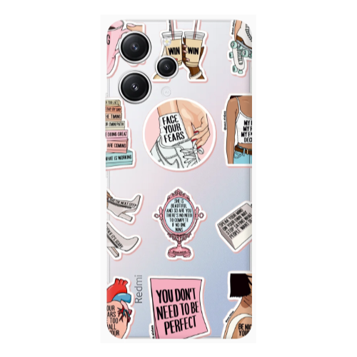 Xiaomi Redmi 12 Everything will be okay Transparent Silicone TPU Θήκη