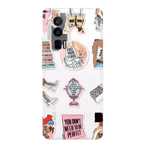 Xiaomi Poco F5 Pro Everything will be okay Transparent Silicone TPU Θήκη
