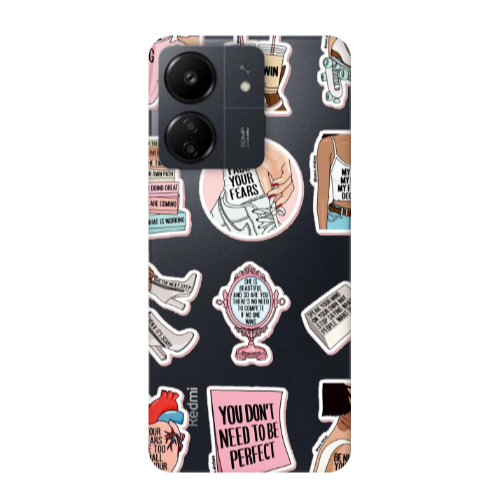 Xiaomi Redmi 13C Everything will be okay Transparent Silicone TPU Θήκη