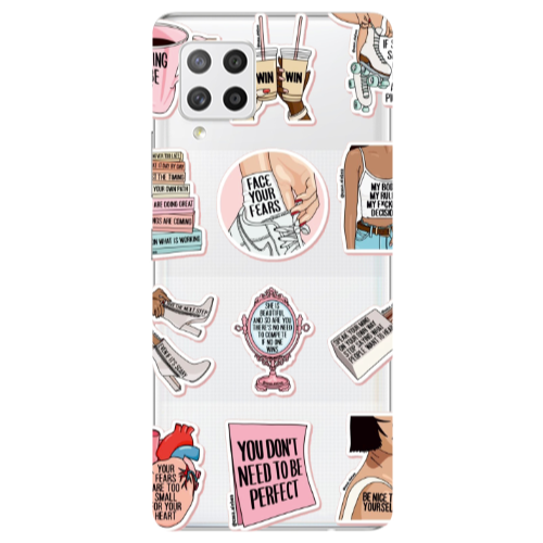 Samsung A42 5G Everything will be okay Transparent Silicone TPU Θήκη