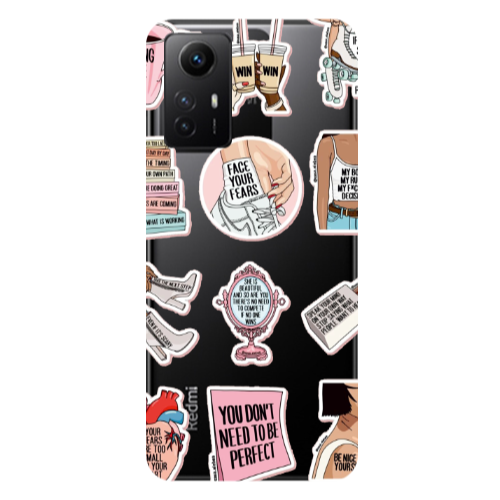 Xiaomi Redmi Note 12s Everything will be okay Transparent Silicone TPU Θήκη
