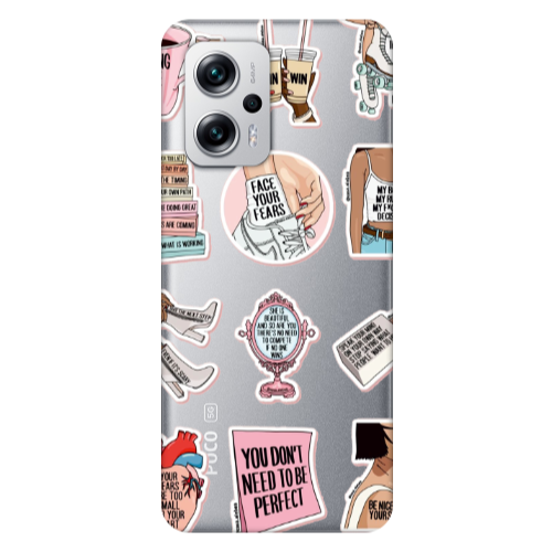 Xiaomi Poco X4 GT Everything will be okay Transparent Silicone TPU Θήκη